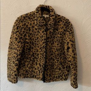 Leopard Fuzzy Jacket